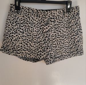 Michael Kors Leopard Print Shorts Size 0